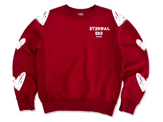 Eternal Eke Hearts sweatshirt