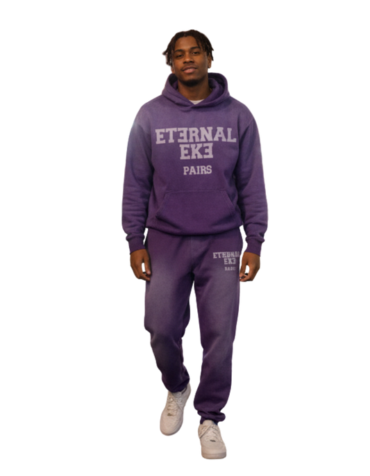 Eternal Eke purple recess pullover hoodie