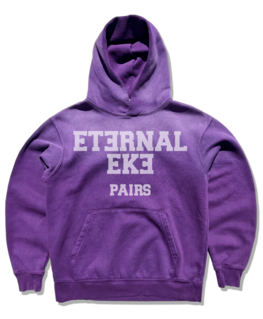 Eternal Eke purple recess pullover hoodie