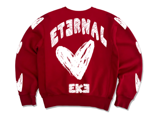 Eternal Eke Hearts sweatshirt (w)