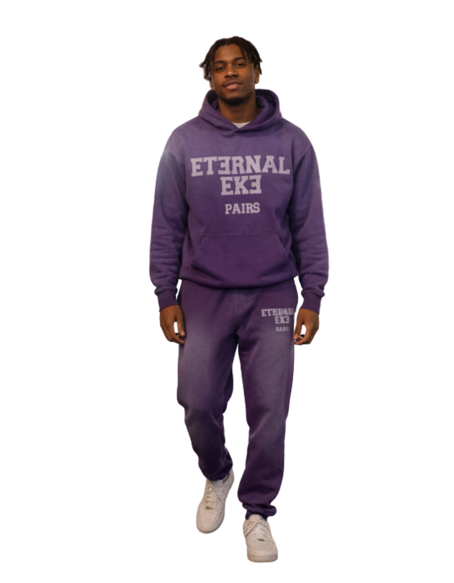Eternal Eke purple recess pullover hoodie
