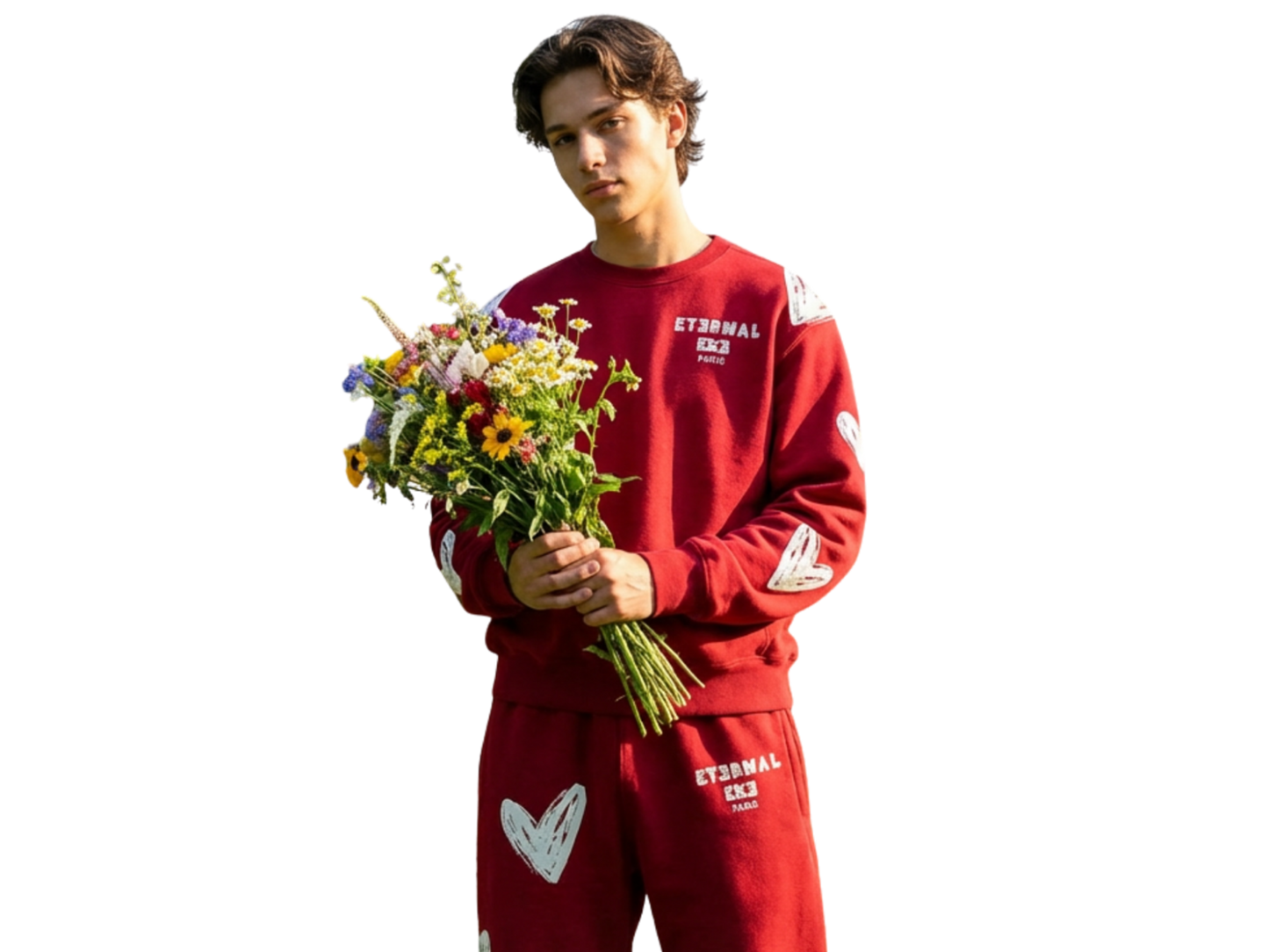 Eternal Eke Hearts sweatshirt